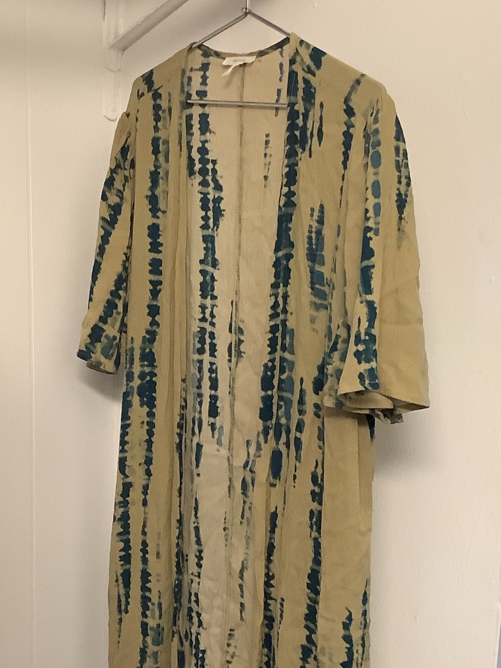 Maurice’s Tie Dye Boho Duster Jacket, open Cardigan SZ S